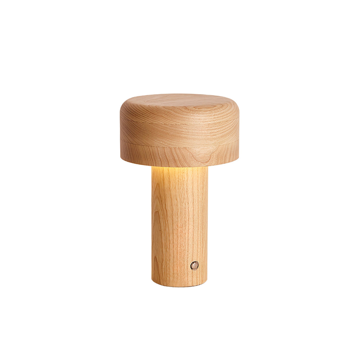 Modern Wooden Table Lamp Natural Ash Mushroom Design - Product detail 20