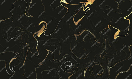 Black and gold marble design file showing intricate swirl pattern and premium finish details