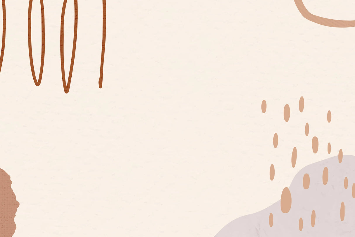 Abstract minimalist design file showing flowing curves in beige and terracotta colors