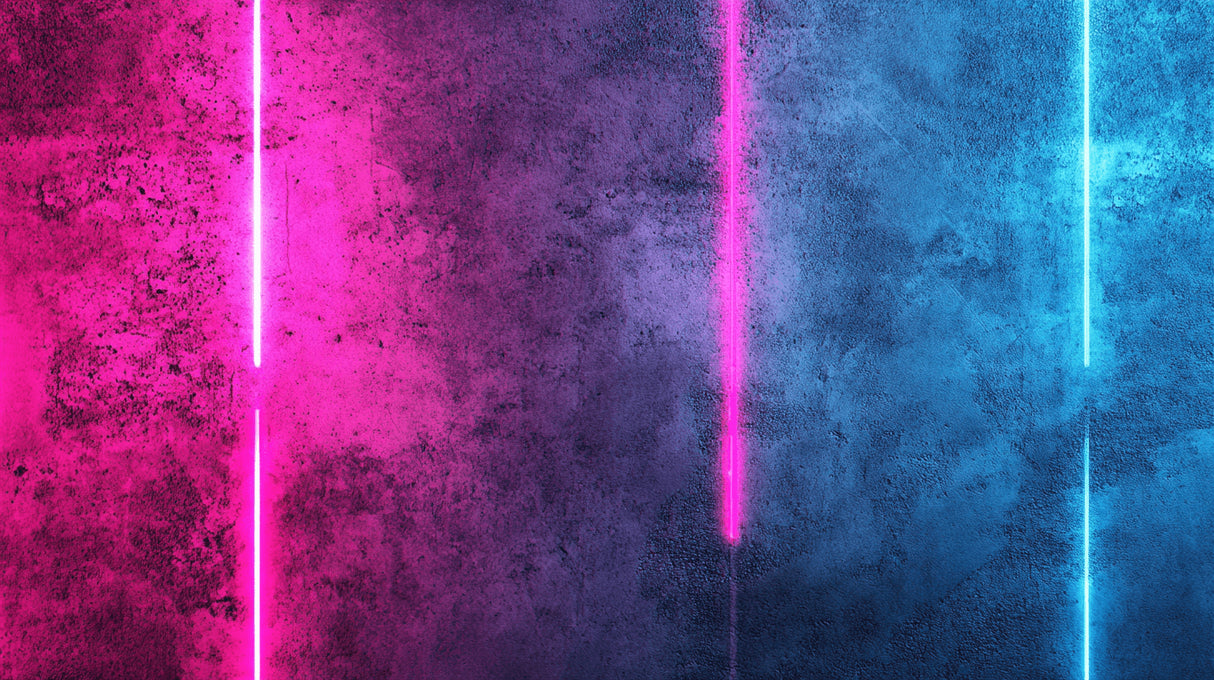 Abstract neon gradient wallpaper design file showing detailed light beam pattern