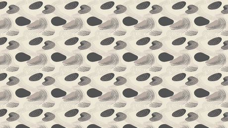Abstract organic curved lines design file showing the full pattern layout