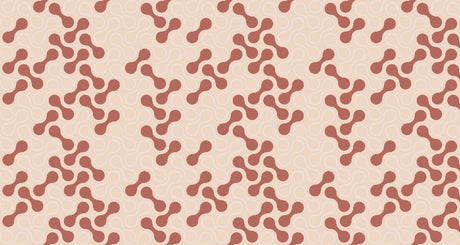 Organic terracotta pattern design file showing fluid shapes and natural movement