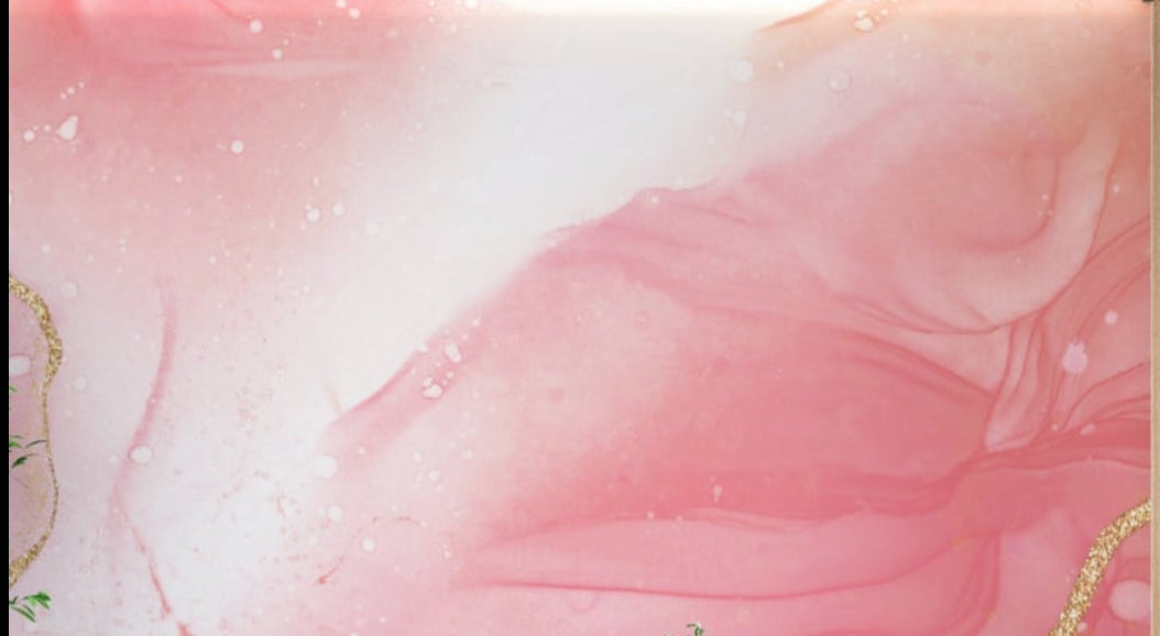 Pink and gold watercolor marble wallpaper design file showing fluid pattern and texture details