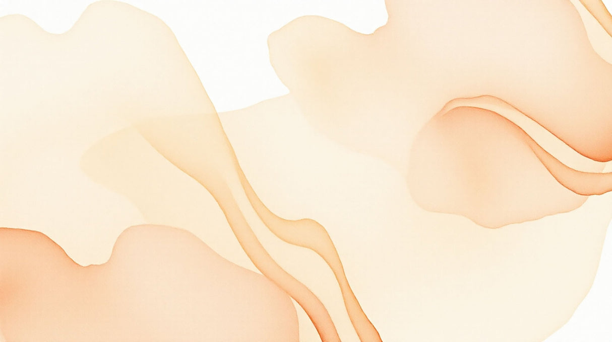 Design file showing fluid beige watercolor wave pattern