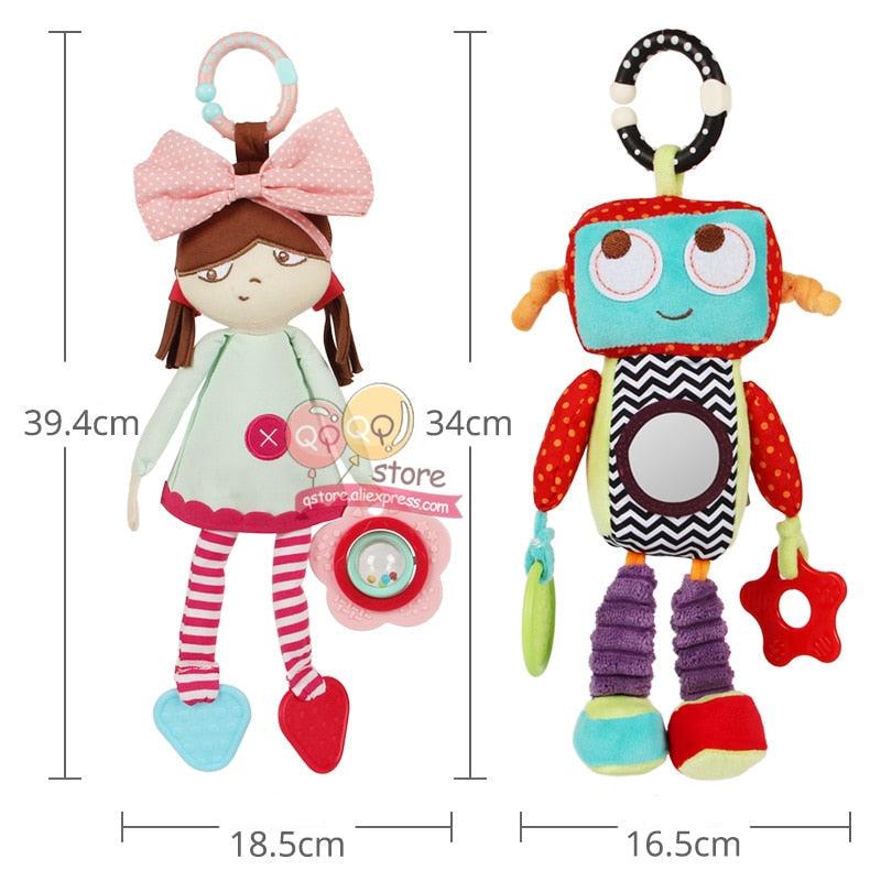 Infant Activity Robot Sensory Development Plush Toy - Product detail 8