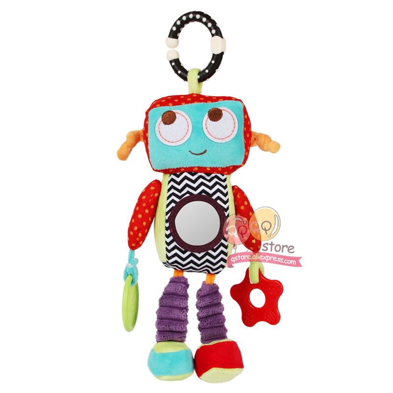 Infant Activity Robot Sensory Development Plush Toy - Detailed view