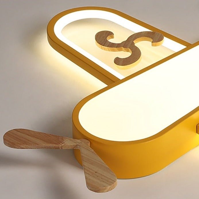 Aviation Kids Ceiling Light  LED Airplane Design - Product detail 4