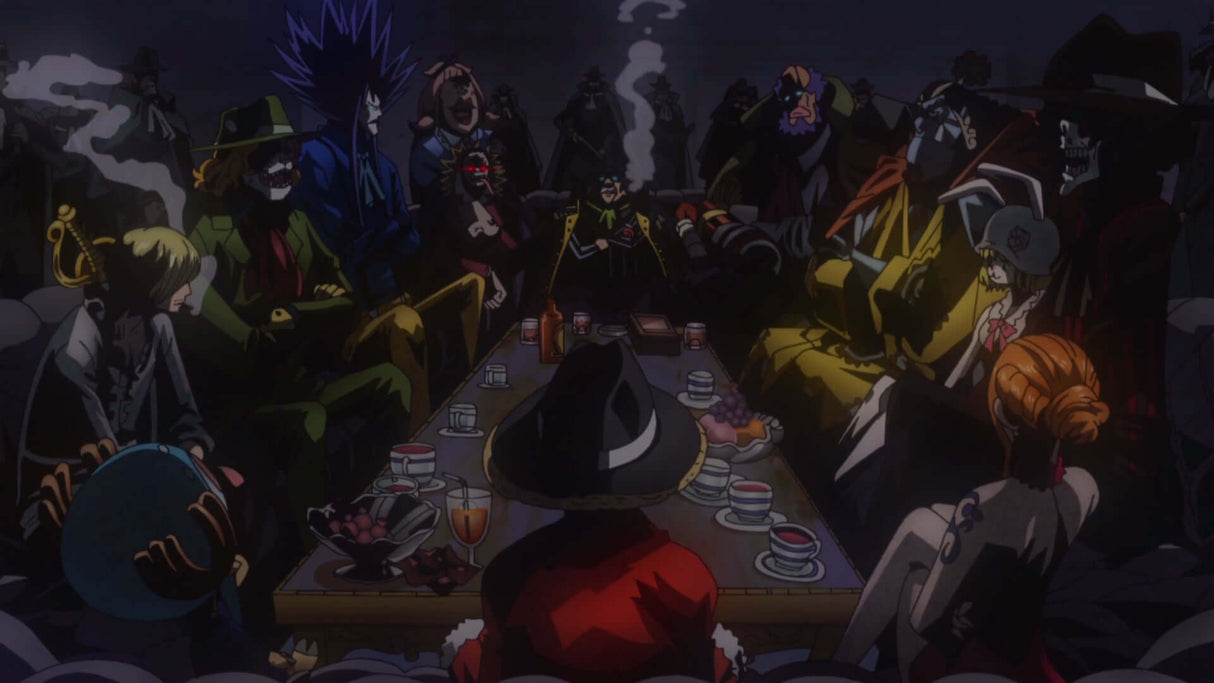 Dark fantasy pirates anime wallpaper design file showing intricate pattern detail