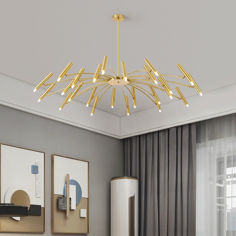 Modern LED Chandelier Adjustable Starburst Design - Product detail 5