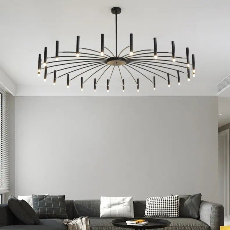 Modern LED Chandelier Adjustable Starburst Design - Product detail 7