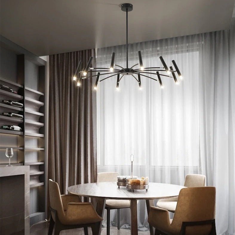 Modern LED Chandelier Adjustable Starburst Design - Product detail 6