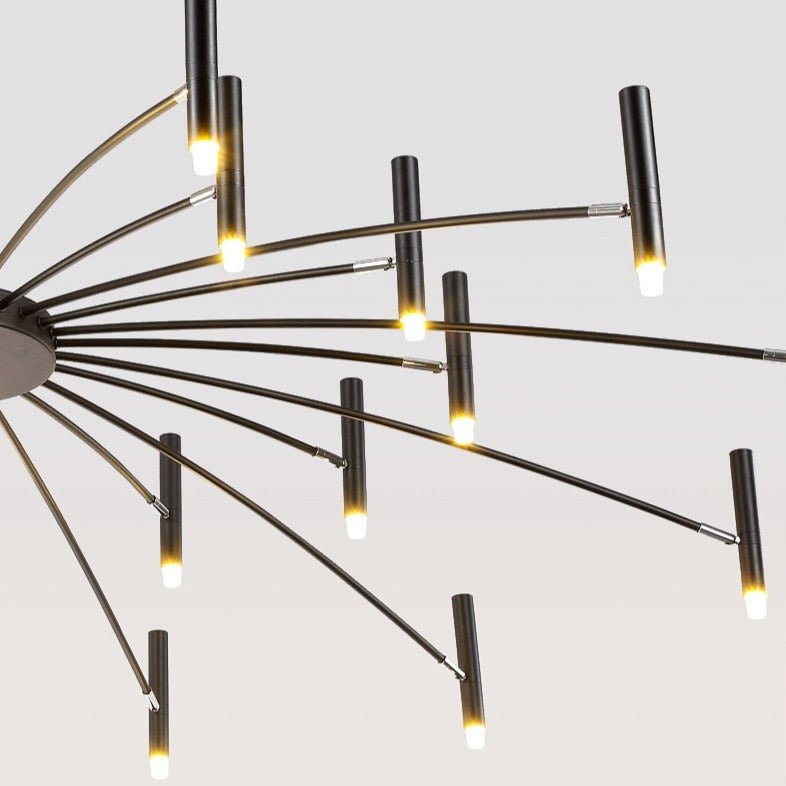Modern LED Chandelier Adjustable Starburst Design - Product detail 14