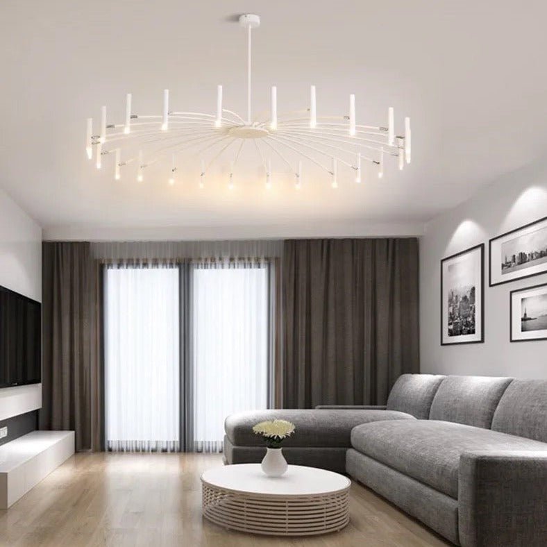 Modern LED Chandelier Adjustable Starburst Design - Product detail 8