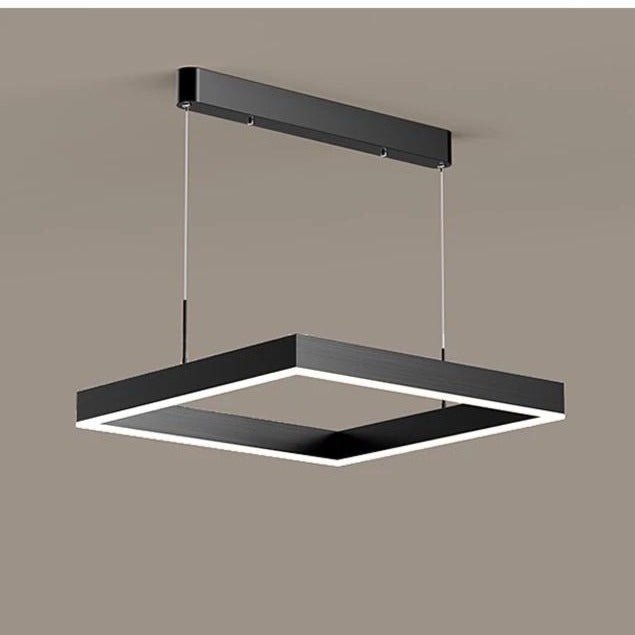 Modern LED Chandelier Dual Square Frame Design - Product detail 10