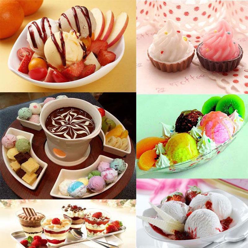 Automatic Fruit Ice Cream Maker  Compact Frozen Dessert Machine - Detailed view