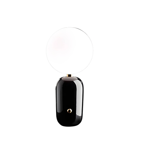 Modern Table Lamp  Metallic Base with Globe Shade - Product detail 12