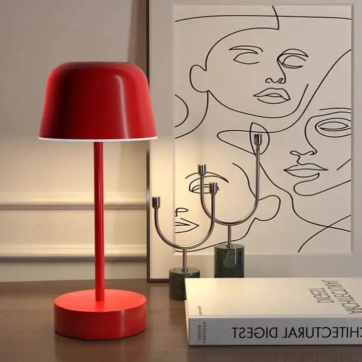Modern Table Lamp Portable Rechargeable Design - Product example