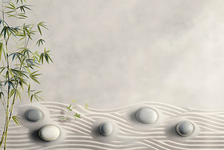 Bamboo and stone waves design file showing intricate pattern details