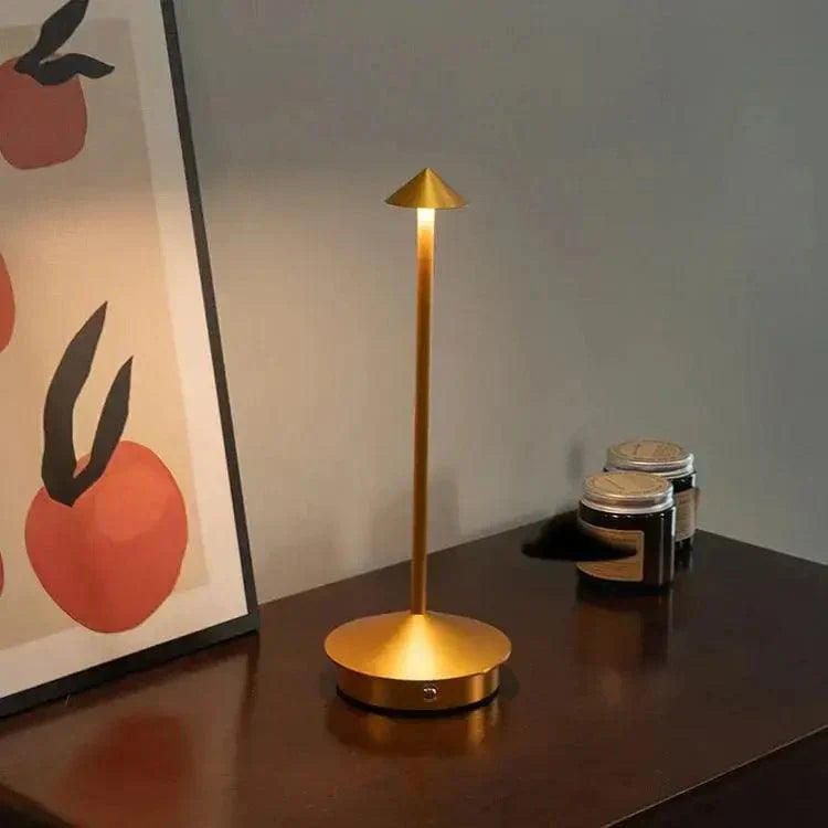 Modern LED Table Lamp Rechargeable Aluminum Design - Product detail 13