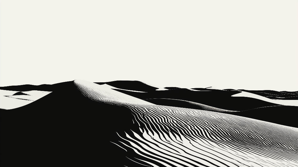 Beach mural wallpaper with coastal sand dunes creating a serene atmosphere in a modern living room