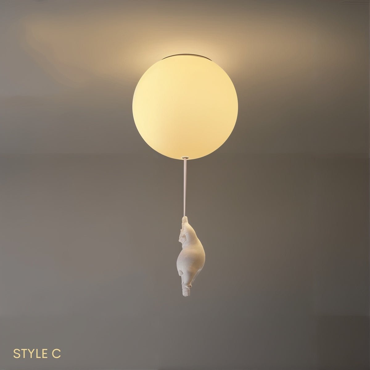 Kids Balloon Bear Ceiling Light  Floating Animals Design - Product detail 8