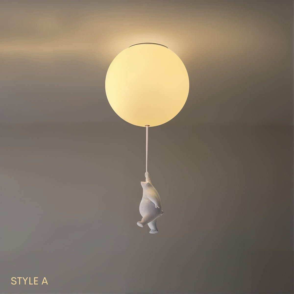 Kids Balloon Bear Ceiling Light  Floating Animals Design - Product detail 6