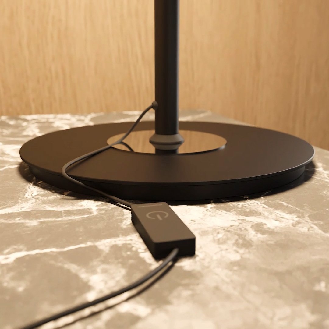 Modern Glass Table Lamp Layered Glass Disc Design - Product detail 6