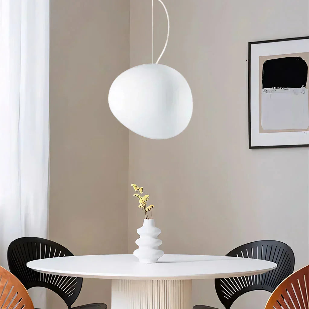 Modern Pendant Light Pebble Glass Design - Product detail 5