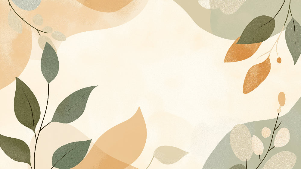 Abstract leaf pattern design file showing natural tones and organic shapes