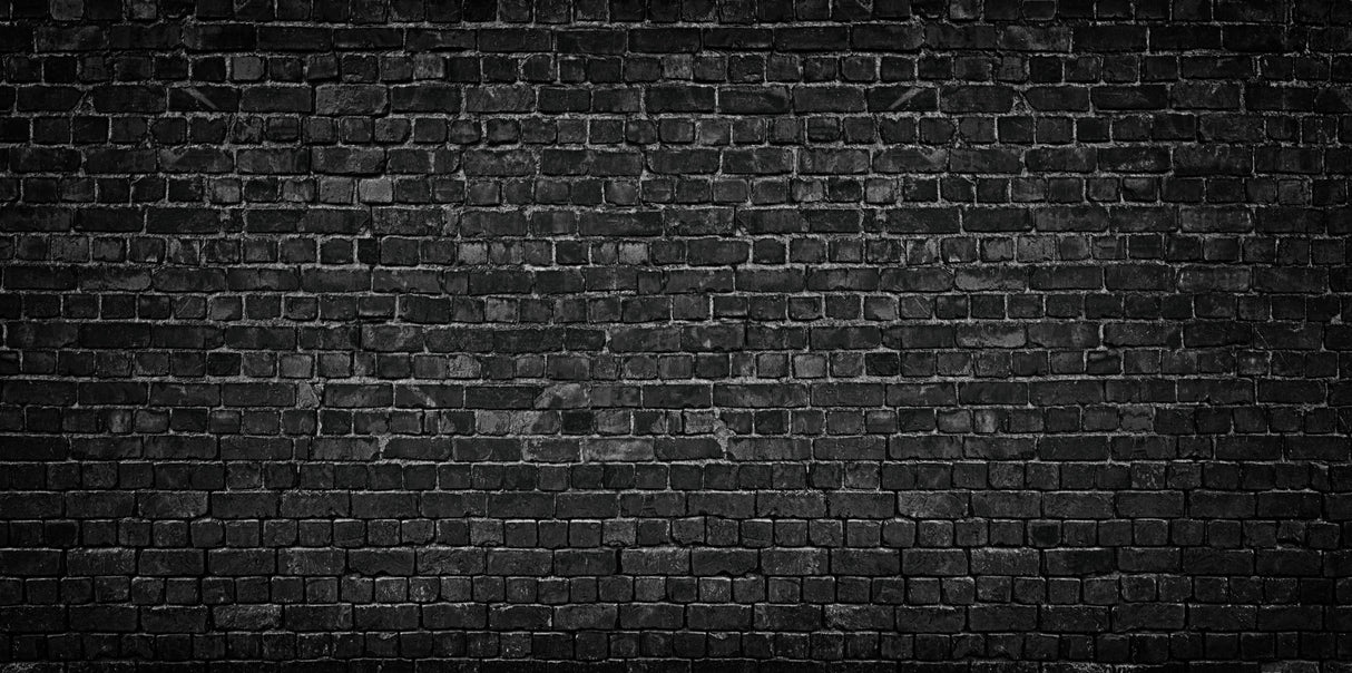 Black brick wallpaper design file showing detailed 3D texture pattern