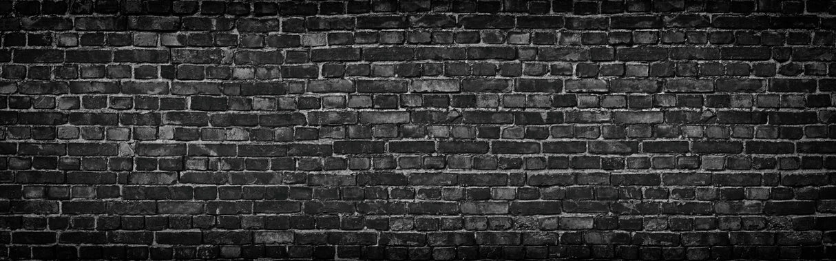 Black brick wallpaper design file showing detailed texture and mortar lines