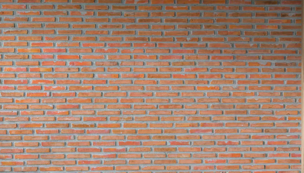 Red brick wallpaper design file showing detailed texture and 3D effect pattern