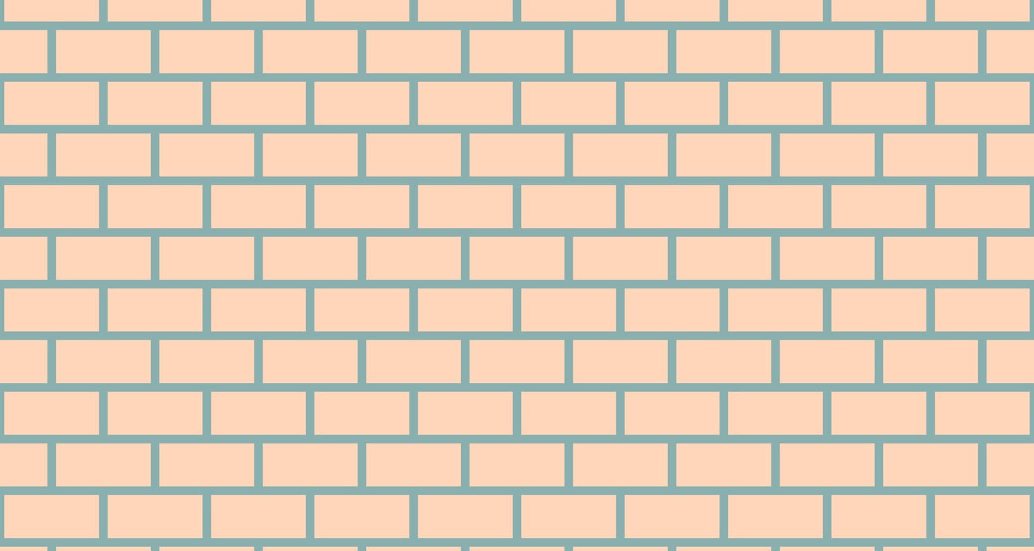 Beige and sage brick pattern wallpaper design file showing detailed geometric arrangement