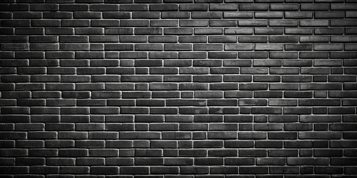 Black brick wallpaper design file showing detailed texture and pattern