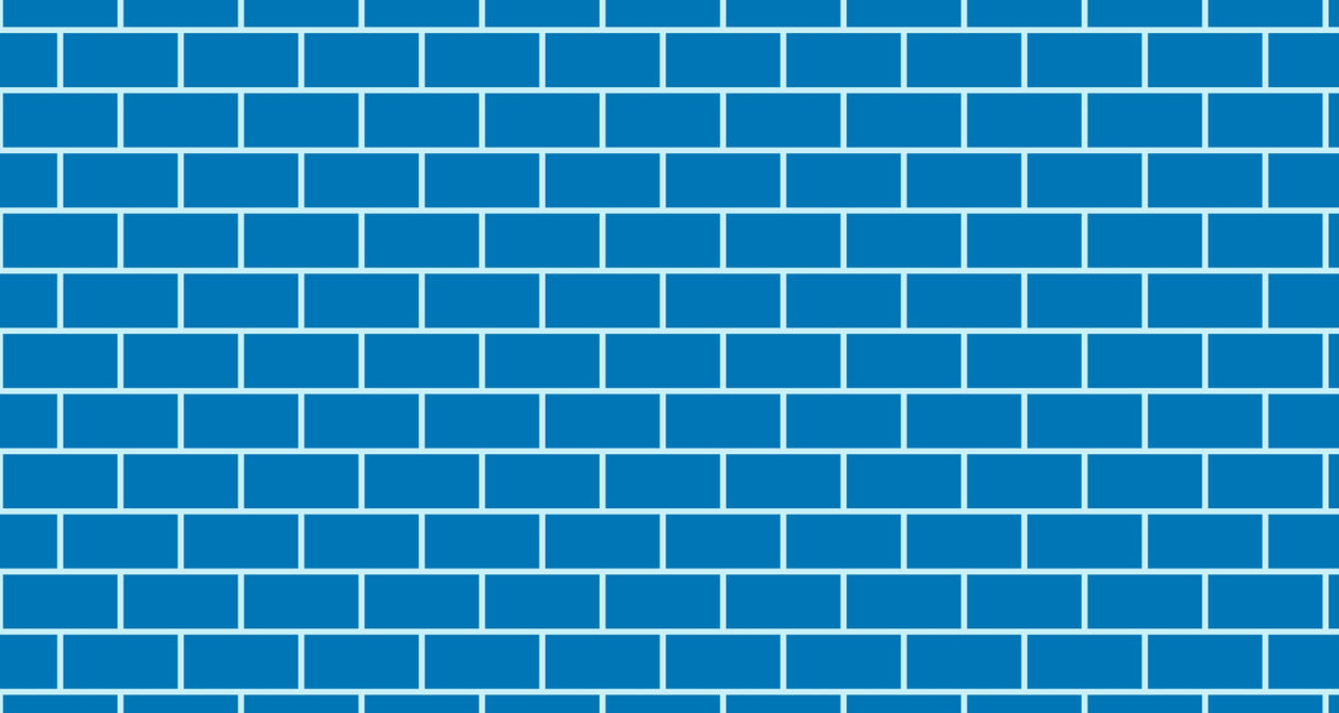 Blue brick pattern wallpaper design file showing detailed geometric layout