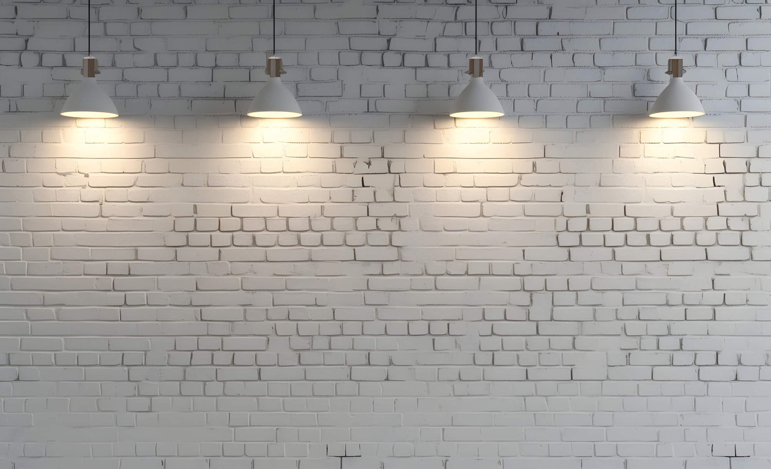 White brick wallpaper design file showing detailed texture and shadow effects