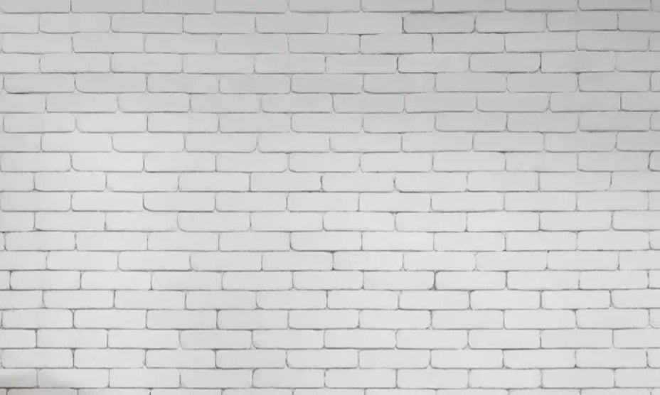 White brick wall pattern design file showing detailed texture and mortar lines