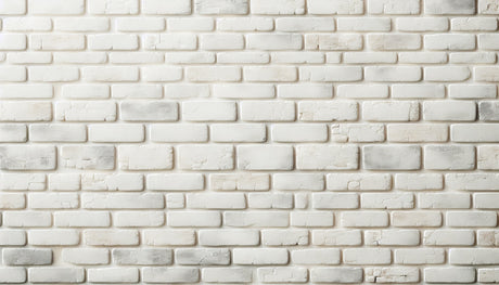 White brick wall pattern design file showing detailed texture and dimensional effects