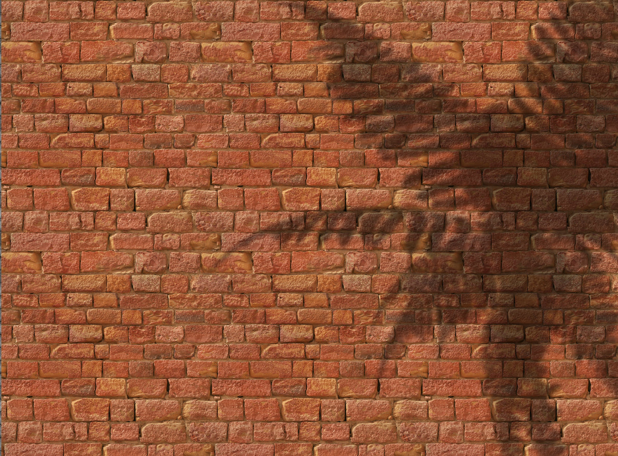 Design file showing detailed terracotta brick pattern and texture