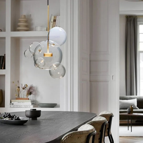 Modern Bubble Pendant Light  Glass Sphere Cluster Design - Product detail 10