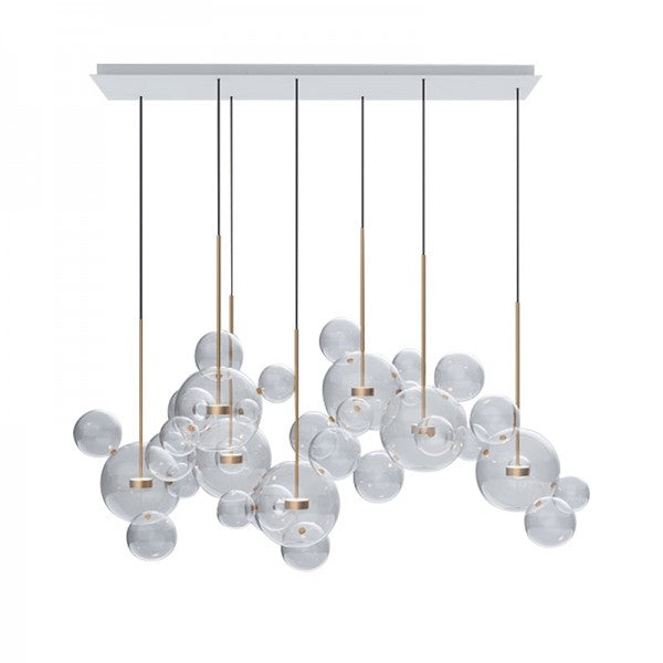 Modern Bubble Pendant Light  Glass Sphere Cluster Design - Product detail 14