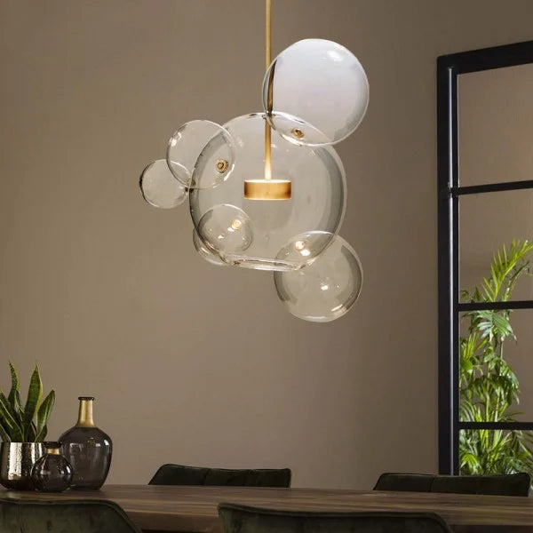 Modern Bubble Pendant Light  Glass Sphere Cluster Design - Product detail 5