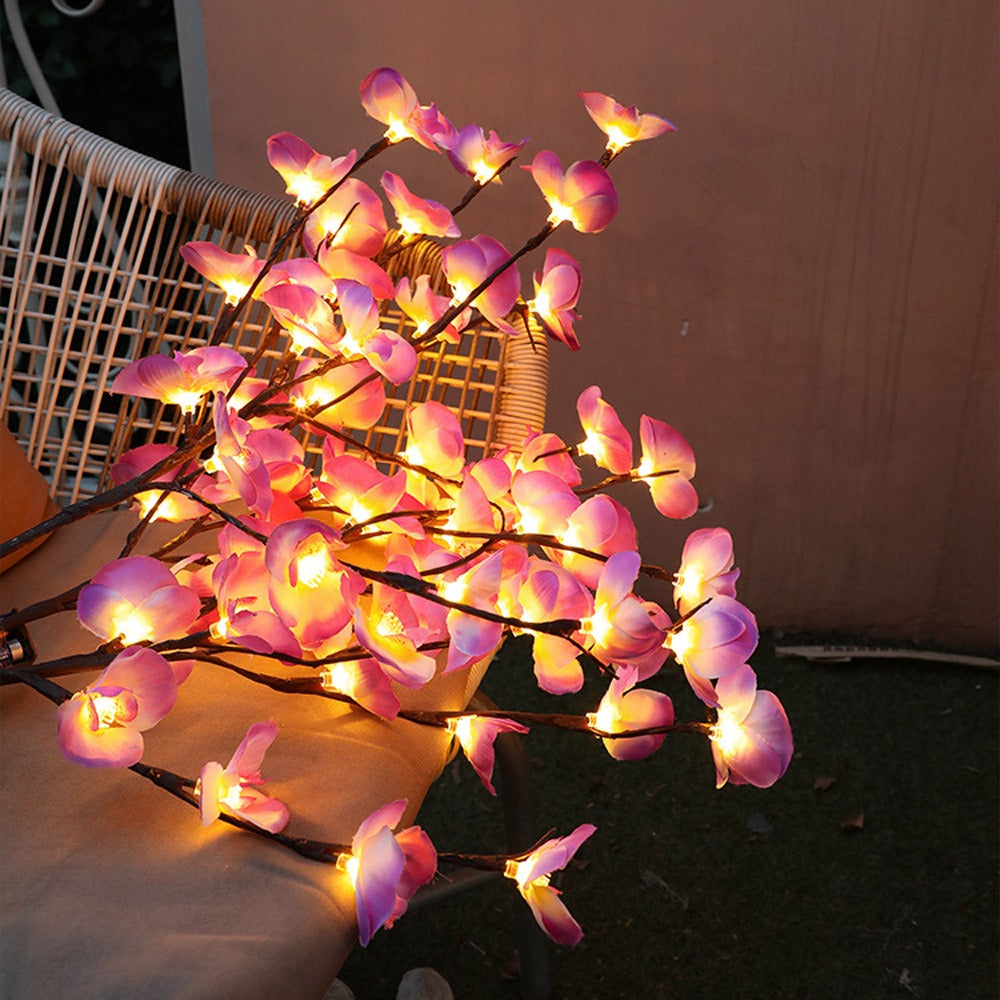 LED Cherry Blossom Branch Light  Warm White Floral Illumination - Product example