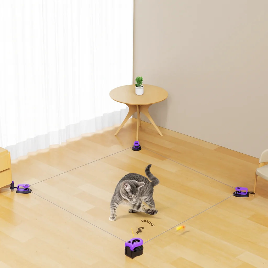 Interactive Cat Toy Ball Auto-Rotating Smart Pet Entertainment - Product showcase
