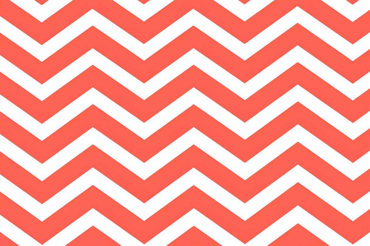 Red and white chevron pattern design file showing precise geometric details and rich color contrast