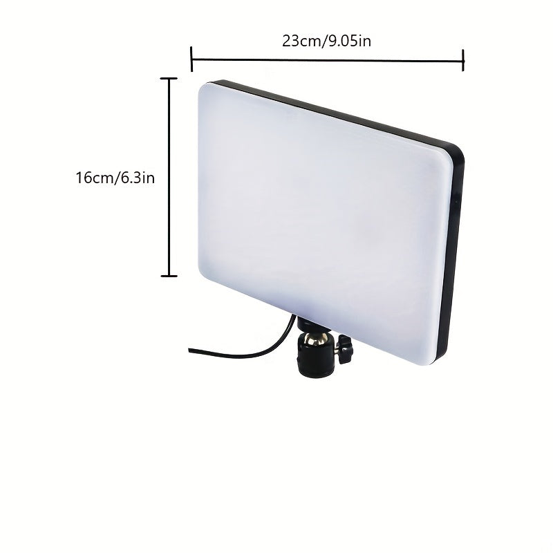 LED Photography Light Stand  Adjustable Aluminum Tripod With Studio Lamp - Detailed view