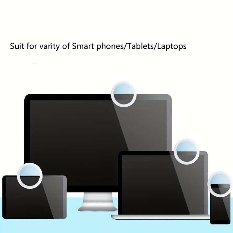 LED Ring Light  Portable USB Rechargeable Selfie Illumination - Product detail 6