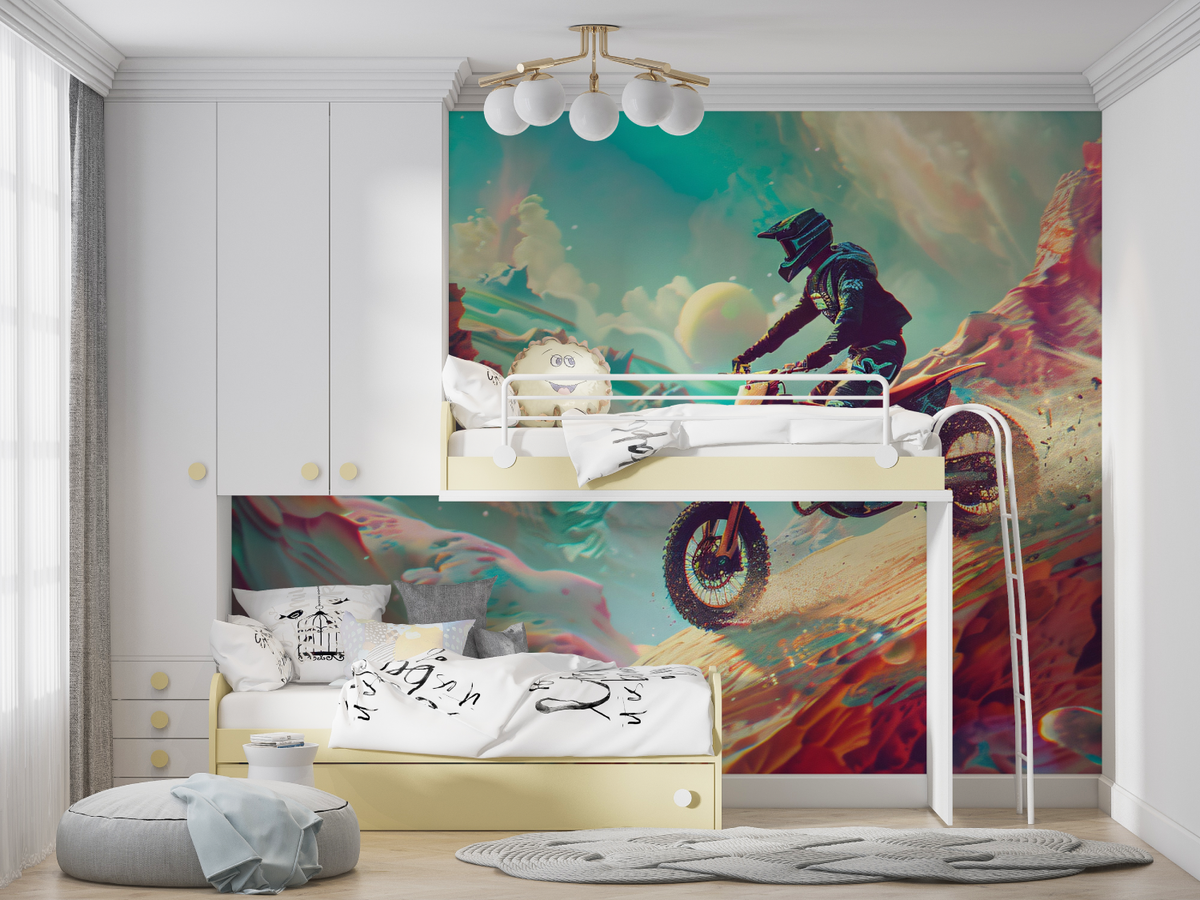 Comic Book Mural Wallpaper | Dynamic Pop Art Design