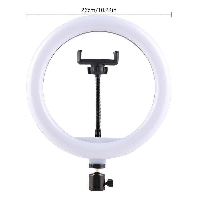 LED Ring Light Kit  10-Inch with Tripod Stand  Phone Mount - Product example