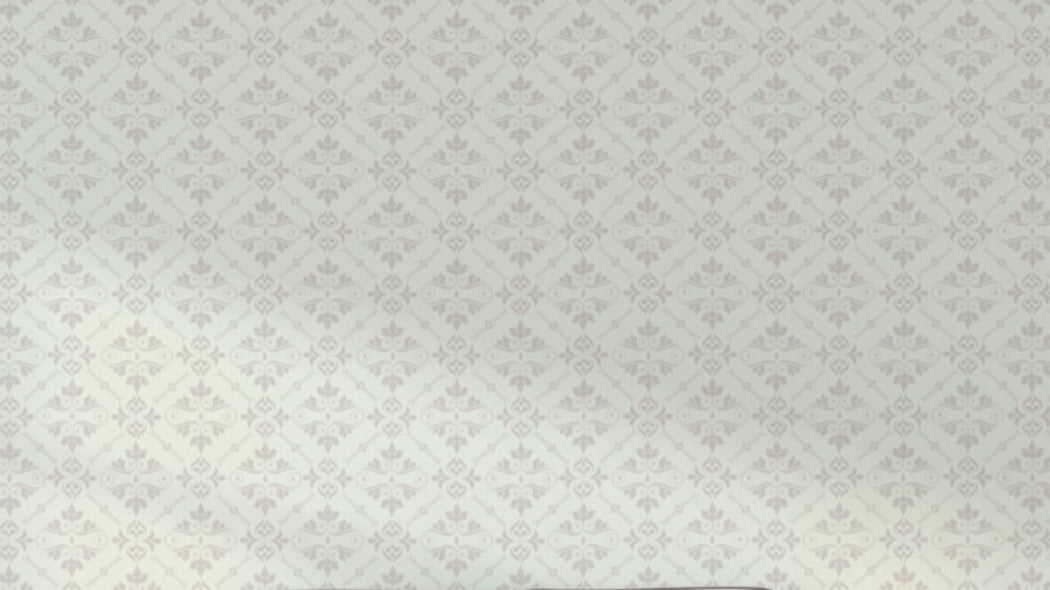 Design file of grey damask pattern showing intricate detail and symmetrical motifs